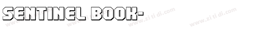 Sentinel book字体转换
